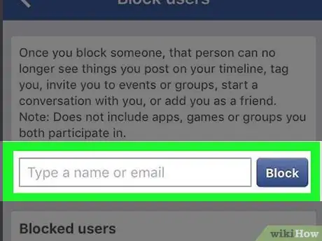 Image titled Block People on Facebook Step 6