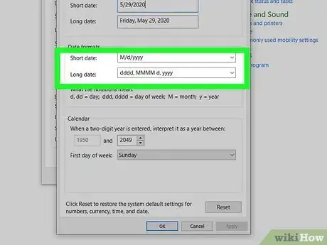 Image titled Change the Date Format in Windows Step 14