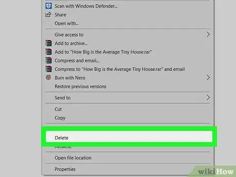 Image titled Delete a Word File on a PC Step 3