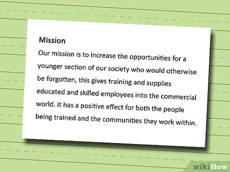 Image titled Write a Nonprofit History Statement Step 4