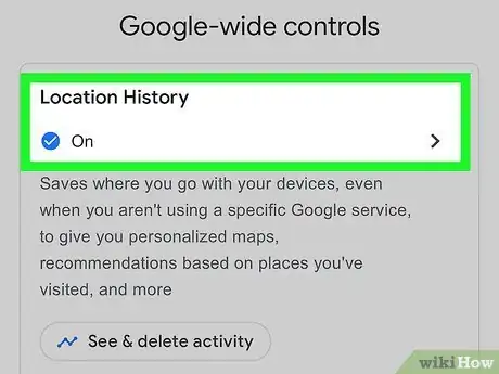 Image titled Stop and Delete Tracking on Google Maps Step 4