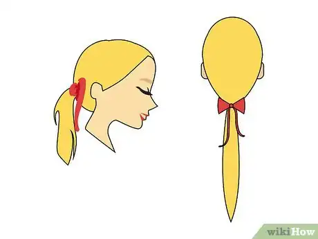 Image titled Create a Bubble Ponytail Step 2