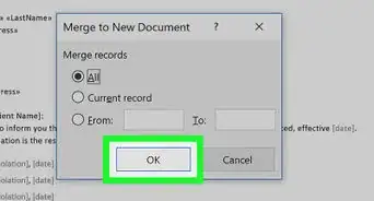 Mail Merge in Microsoft Word