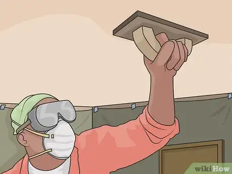 Image titled Paint a Ceiling with a Sprayer Step 04