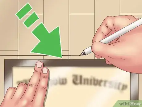 Image titled Hang Diplomas Step 4