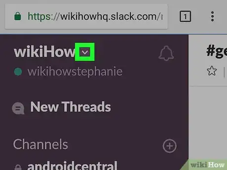 Image titled Leave a Slack Team on Android Step 8