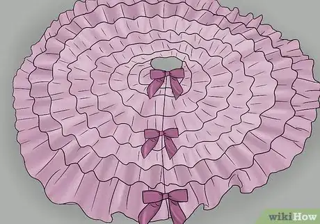 Image titled Make a No‐Sew Ruffled Tree Skirt Step 27