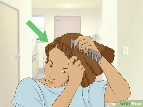 Image titled Make a U‐Part Wig Step 4