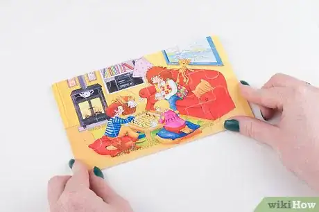 Image titled Glue a Puzzle Step 3