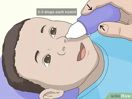 Image titled Give a Baby Saline Nose Drops Step 5