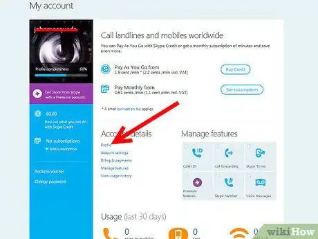 Image titled Add Another Email Address on Skype Step 2