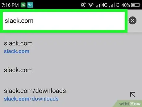 Image titled Leave a Slack Team on Android Step 1