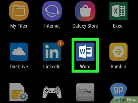 Image titled Remove Footers in Word on Android Step 1