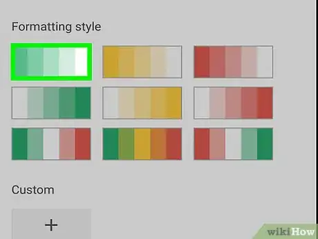 Image titled Highlight Every Other Row on Google Sheets on Android Step 9