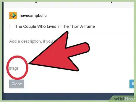 Image titled Reblog Yourself on Tumblr Step 7