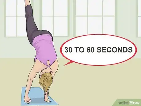 Image titled Do Standing Splits at the Wall in Yoga Step 24