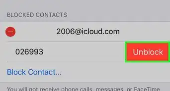 Unblock a Number on an iPhone