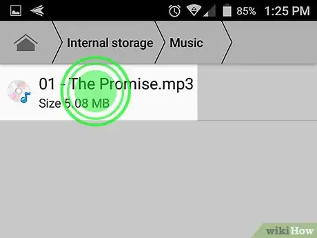 Image titled Upload a Song on Soundcloud on Android Step 3