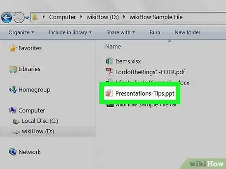 Image titled Edit the Footer on a PowerPoint Presentation on PC or Mac Step 1