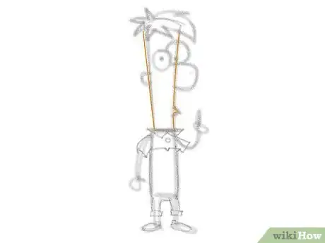 Image titled Draw Ferb Fletcher from Phineas and Ferb Step 6