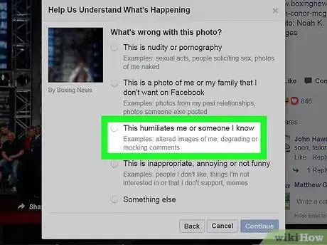 Image titled Report a Post on Facebook Step 20