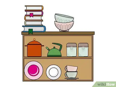 Image titled Decorate the Top of Kitchen Cabinets Step 5