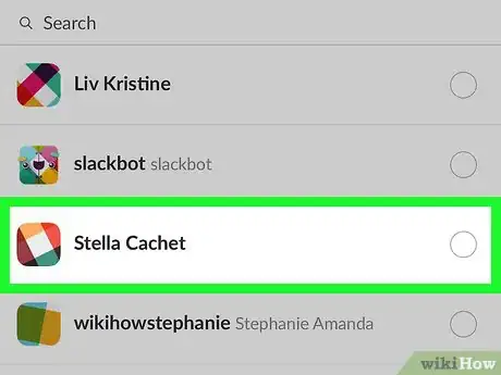 Image titled Direct Message on Slack on iPhone or iPad Step 5