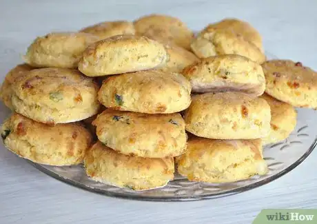 Image titled Make Cheddar Cornmeal Biscuits Step 16