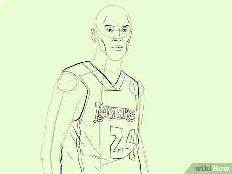 Image titled Draw Kobe Bryant Step 7