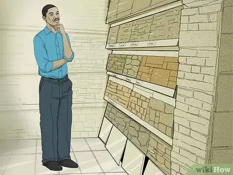 Image titled Create a Stone Accent Wall Step 1