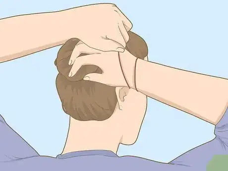 Image titled Keep a Bun in Your Hair Step 2