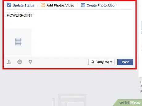 Image titled Add a Powerpoint to Facebook Step 15