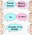 Tell a Knock Knock Joke