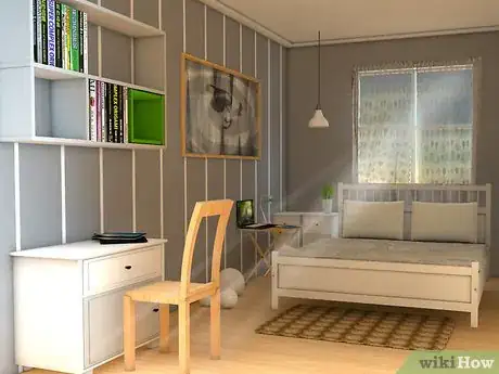 Image titled Affordably Decorate a Small Bedroom Step 11
