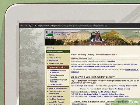 Image titled Hike Mount Whitney Step 3