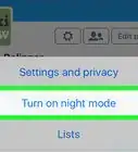 Turn on Night Mode on Twitter on iPhone or iPad