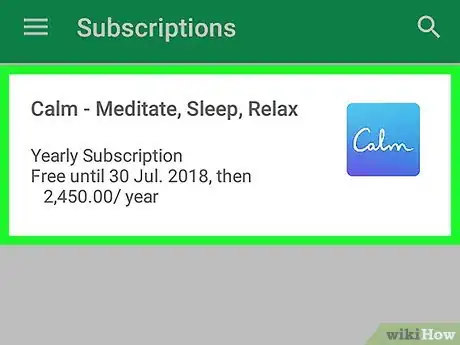 Image titled Cancel Calm App on Android Step 4