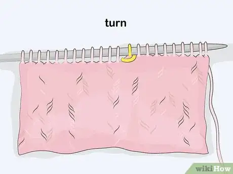 Image titled Knit the Wrap and Turn Short Row Stitch Step 6