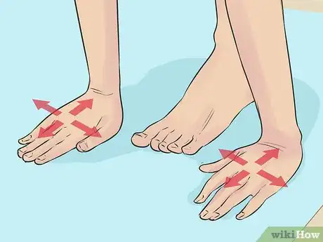 Image titled Do Standing Splits at the Wall in Yoga Step 12