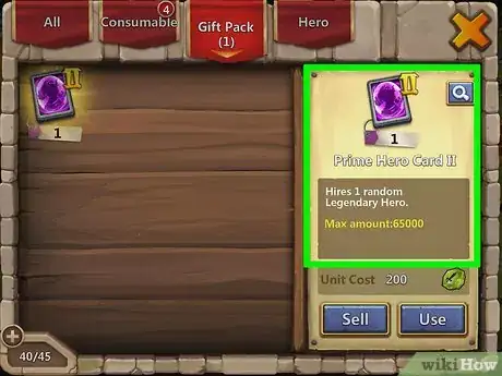 Image titled Collect a Lot of Heroes on Castle Clash Step 13