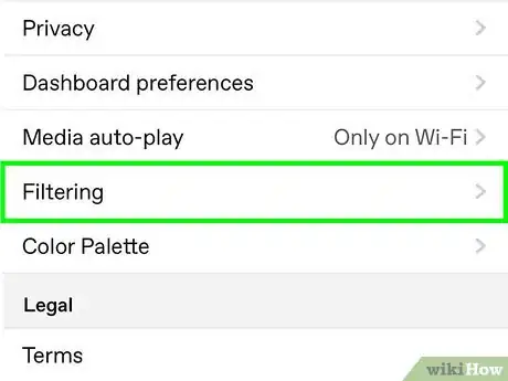 Image titled Turn Safe Mode Off on Tumblr Step 10