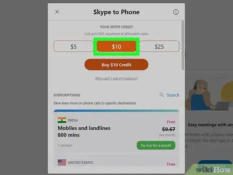 Image titled Get Skype Credit Step 5