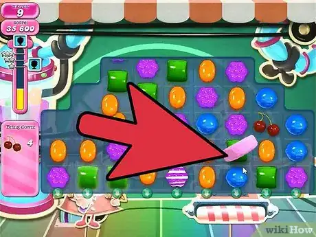 Image titled Use the Coconut Wheel in Candy Crush Step 6