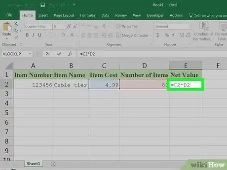 Image titled Create an Inventory List in Excel Step 17