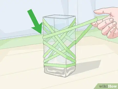 Image titled Make a Frosted Vase with a Rubber Band Step 11