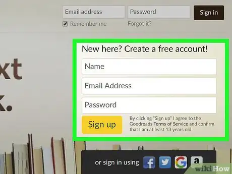 Image titled Remove a Bookshelf on Goodreads Step 1