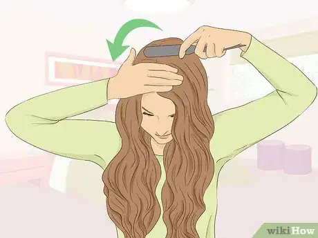 Image titled Make a U‐Part Wig Step 1