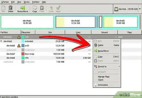 Image titled Remove a Hard Drive Partition Using Gparted Step 8