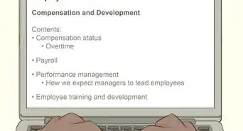 Develop a Compensation Plan