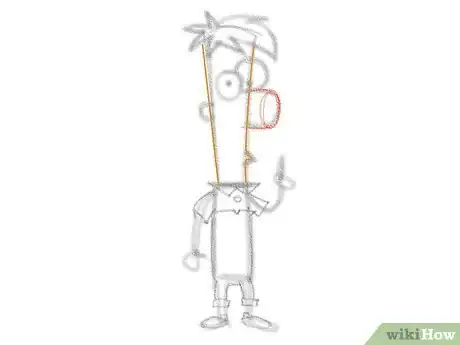 Image titled Draw Ferb Fletcher from Phineas and Ferb Step 7